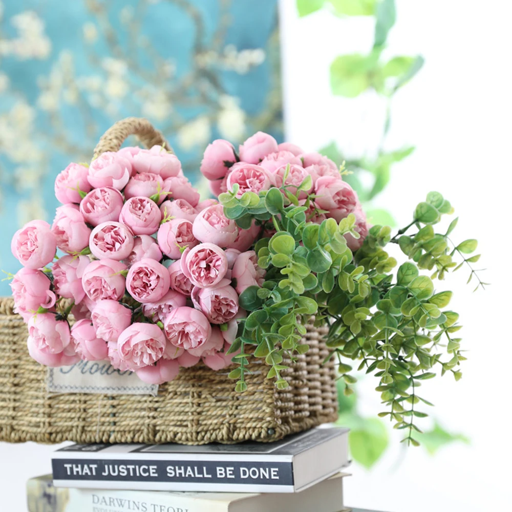 Искусственная Роза цветок сделай сам для вечерние ринки свадьбы невесты букет с