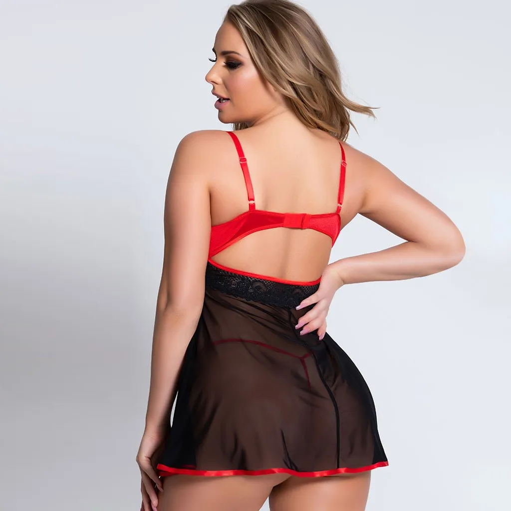 Женская ночная рубашка без оправы шелковая кружевная на бретельках с открытой