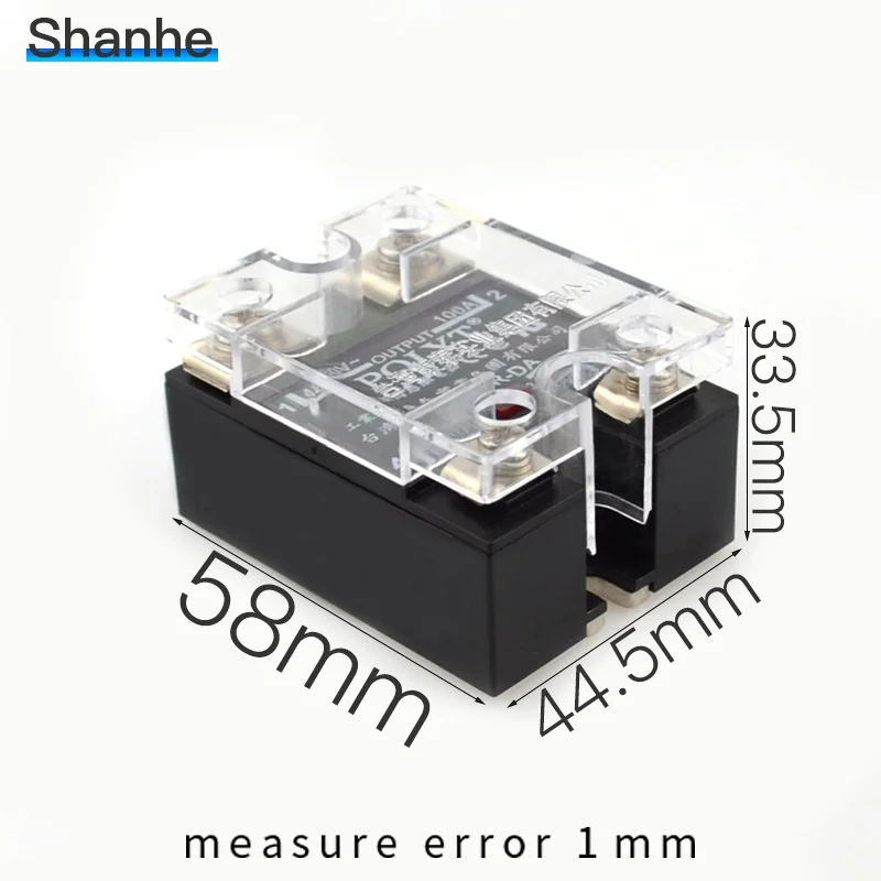 100A SSR input 3-32VDC output 480VAC solid state relay 100% QUALITY | Обустройство дома