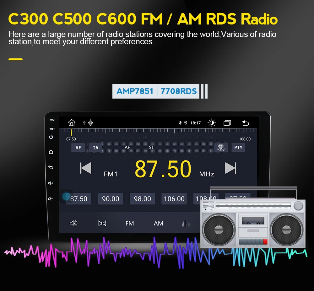 Автомобильный мультимедийный видеоплеер MEKEDE с GPS-навигацией для Ssang Yong SsangYong Kyron
