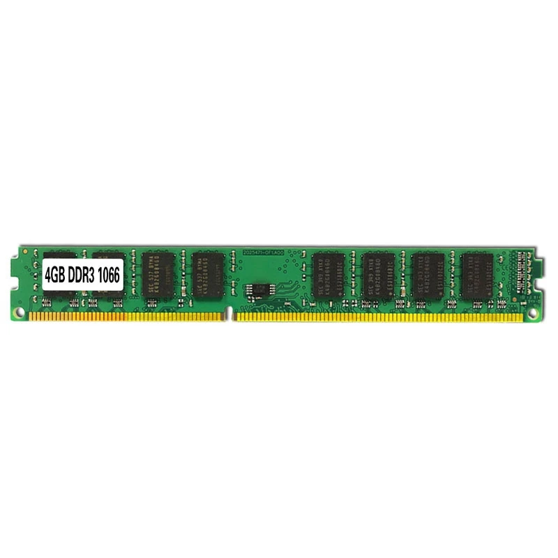 

RAM Desktop Memory DDR3 1066MHz 1.5V 240-Pin Computer Memory for AMD Computer Memory Double-Sided 16 Particles