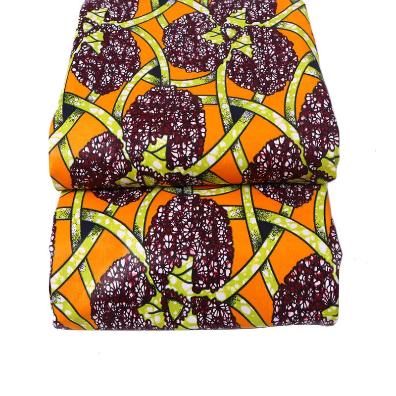 

Ankara African Real Wax Prints Fabric Cheap-Fabric Binta Real Wax High Quality African Fabric For Party Dress