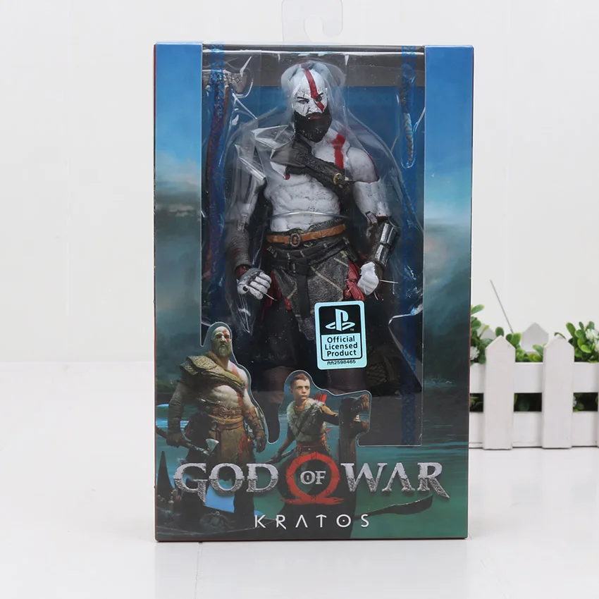 18 см God of War 4 Ghost of Sparta Ultimate Kratos Atreus Ultimate ПВХ фигурка Коллекционная игрушка кукла - Цвет: 4 with color box