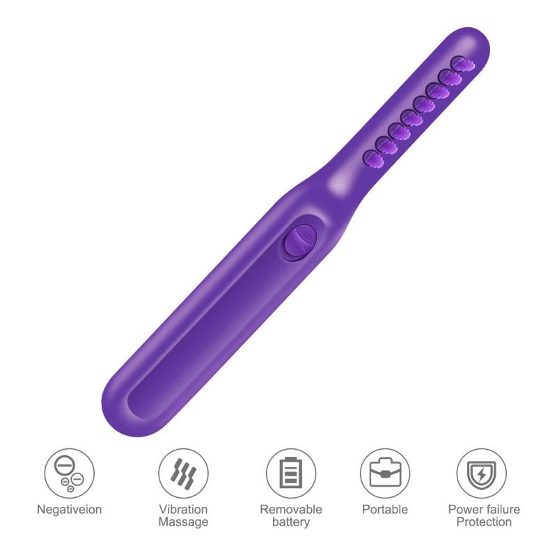 

Hot Electric Detangling Hair Massage Combs Brush Tangled Anti-knot Smooth Detangler For Wet Dry Hair Care Styling Tools Women