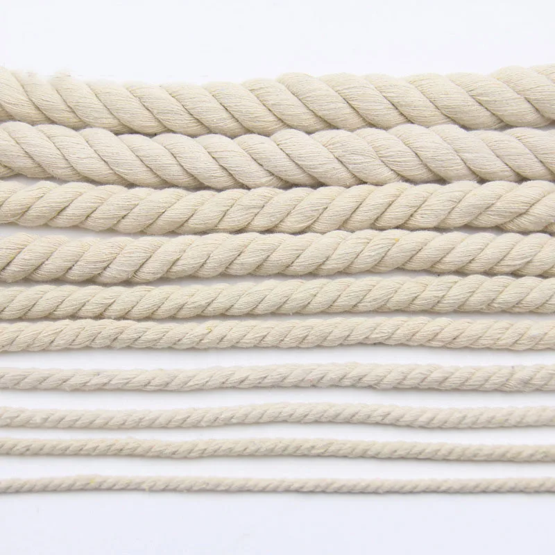 

5/6/7/8/9/10mm Macrame Cord DIY Wedding Home Textile Decorative Macrame Rope String