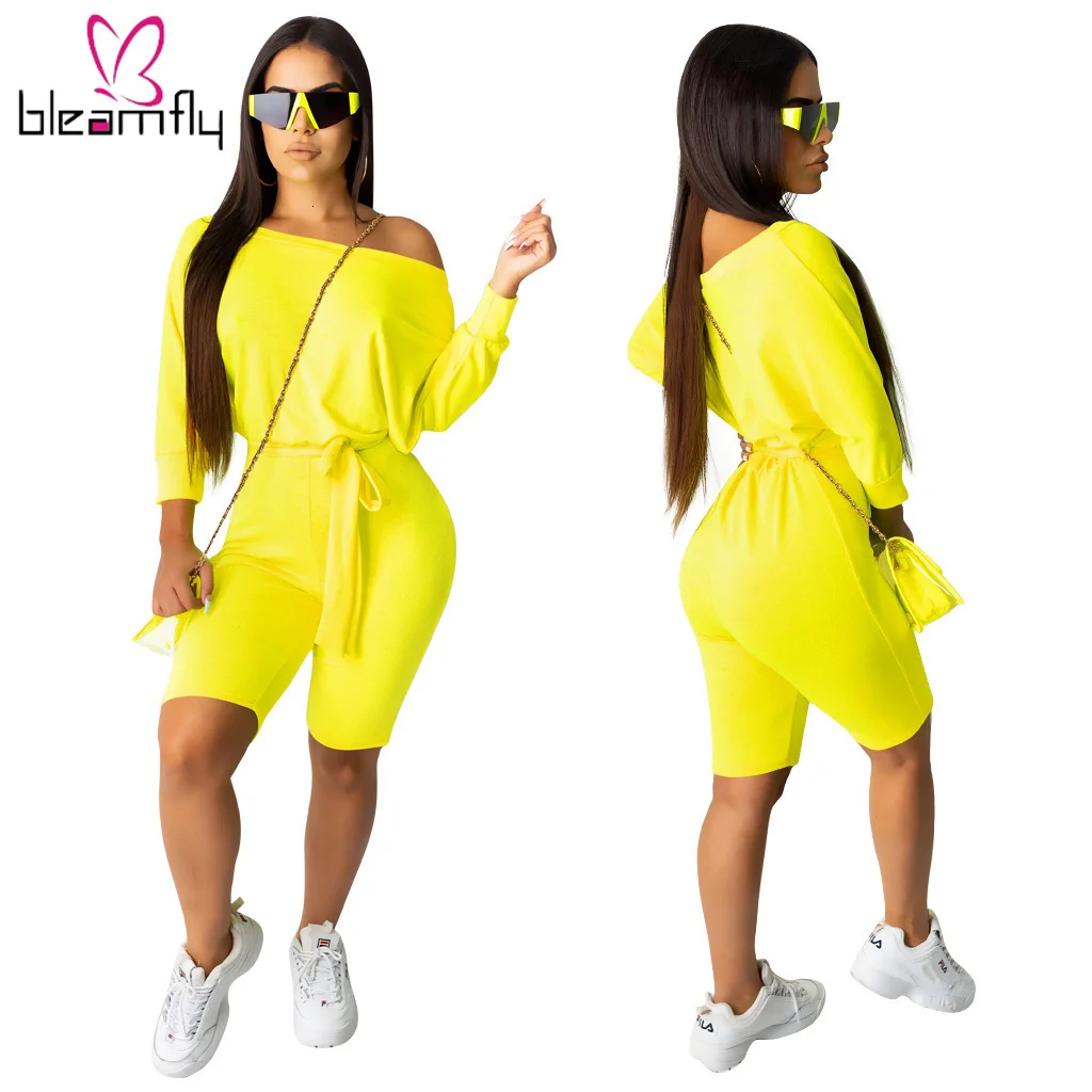 Осень Для женщин с открытыми плечами длинным рукавом поясом облегающее платье по