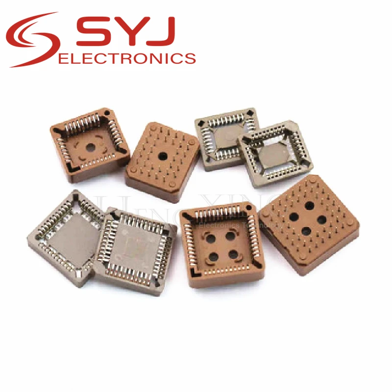 10 шт./партия, PLCC IC socket PLCC32 PLCC44 SMD DIP PLCC