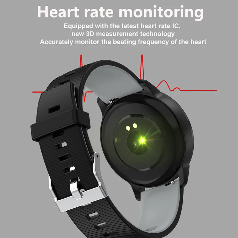 Умные часы шагомер спортивные с измерение артериального давления сердечного