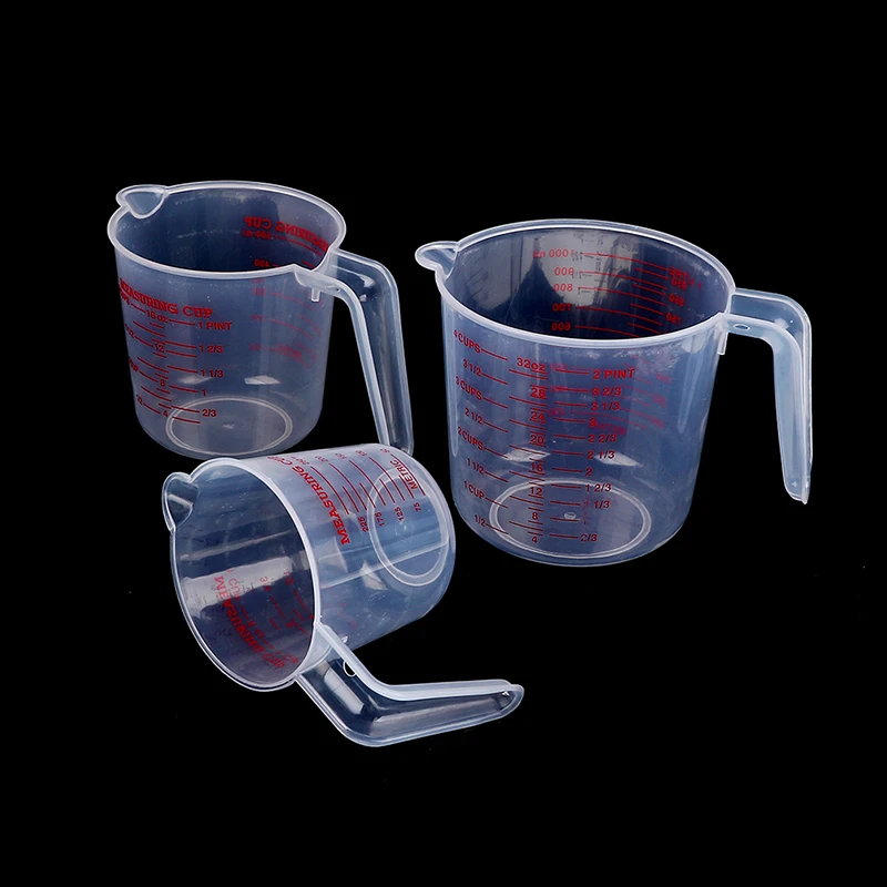 

Пластиковый прозрачный мерный стакан 250/500/1000 мл, кувшин с носиком, зеркальная поверхность