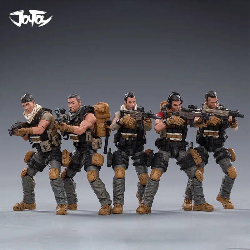 Экшн фигурки JOYTOY 1/18 12 шт. модели солдат из пла игрушки подарок на день