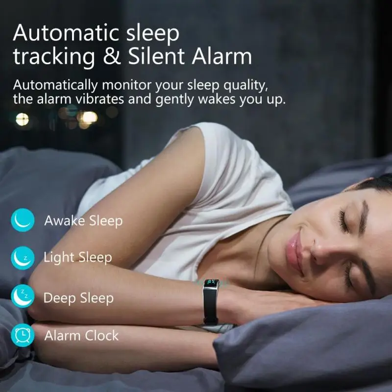 Фитнес трекер HR активности часы с GPS пульсометр Смарт браслет цветной экран для