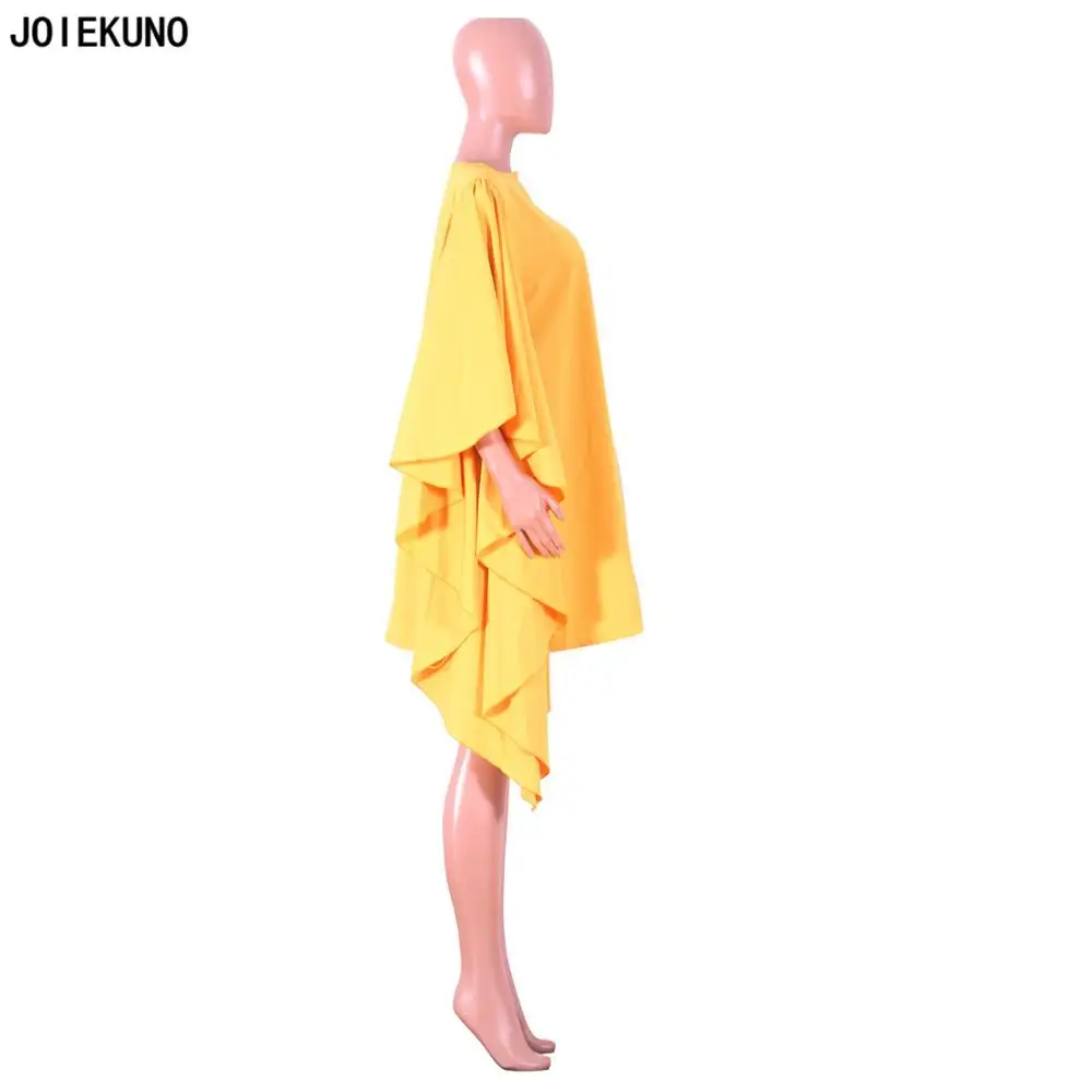 Joiekuno 2019 летняя однотонная модная куртка с надписью Mini вечерние платье Для женщин