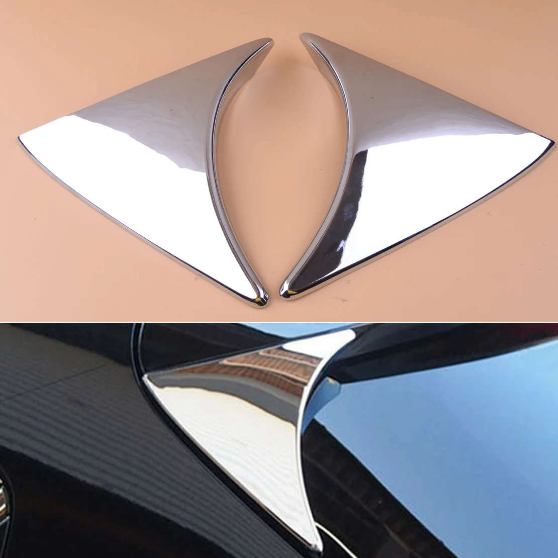 Задний спойлер на окно 2 шт. обшивка боковых крыльев подходит для Mazda 3 Axela Hatchback 2014