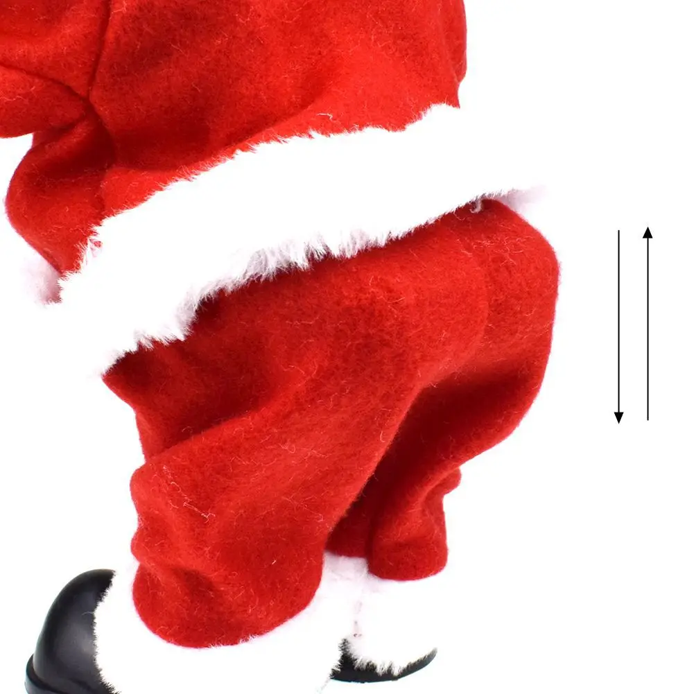Merry Christmas ходячие трясущиеся попки Санта Клаус Кукла электрическая игрушка для