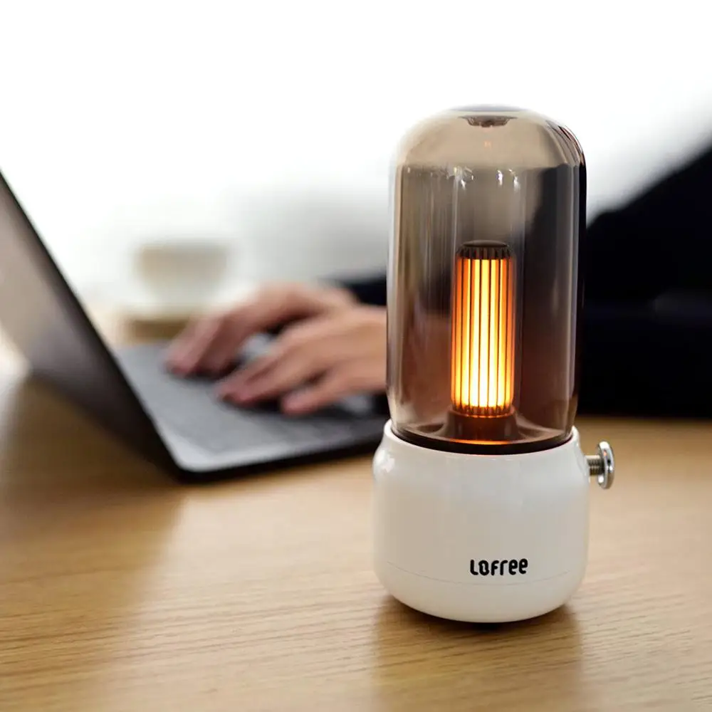 Youpin Lofree беспроводной Ночной светильник с атмосферой Светодиодная лампа свеча