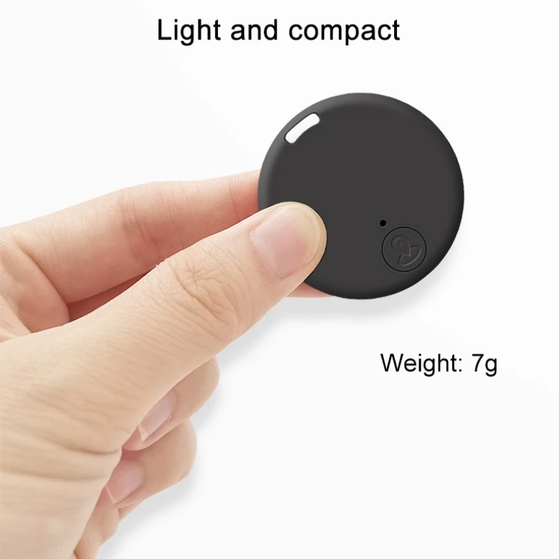 

Eshowee Bluetooth Anti-Repertor Intelligent Anti-lost Device Round Anti-lost Locator Wireless Anti-lift Item Lookup Device