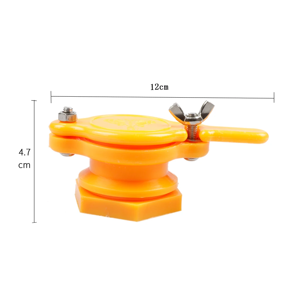 Пчеловодство Мед экстрактор желтые пластиковые ворота подходит пчела кран