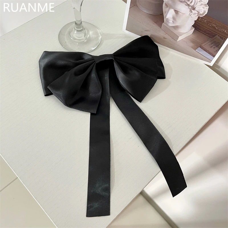 

Fashion Big Bowknot Female Head Hairpin Headdress Hairpin Spring Cloth Art Hair Clips