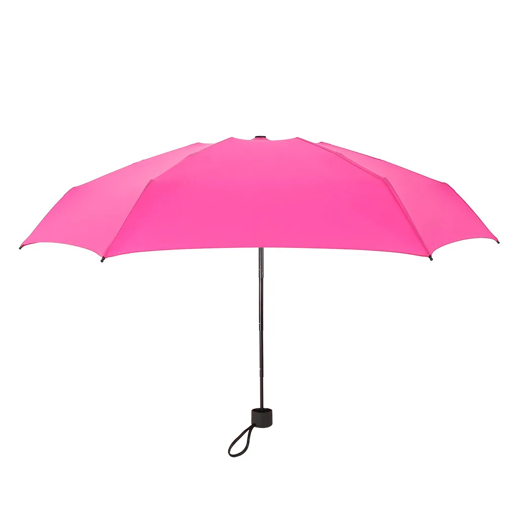 

Mini Pocket Compact Umbrella Sun Anti UV 5 Folding Rain Windproof Travel UV protection outdoor portable Umbrellas Rain gear@40