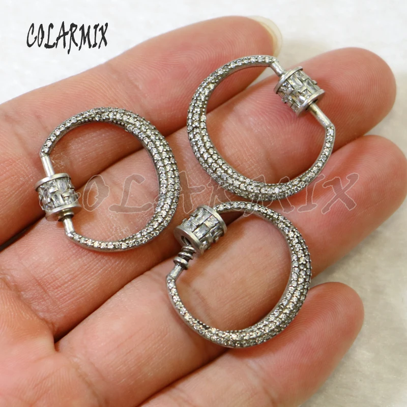 5 шт полумесяц Винт Застежка для ожерелья ювелирные аксессуары Подвески в стиле