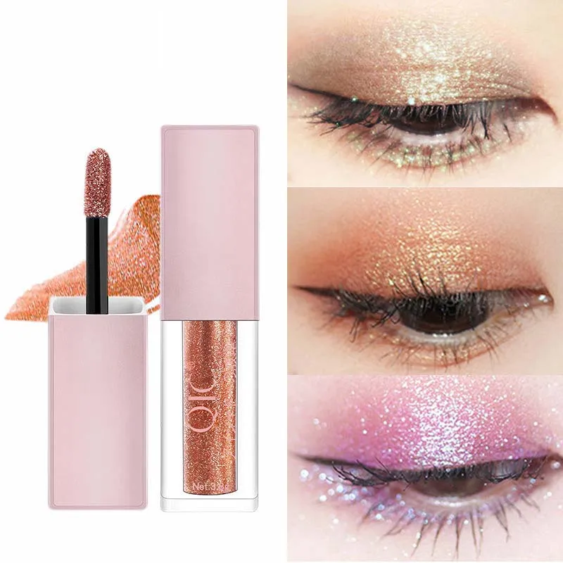 

Diamond High Gloss Monochrome Liquid Eyeshadow Waterproof Pearlescent Sparkle Polarized Color Eyeliner Lying Silkworm