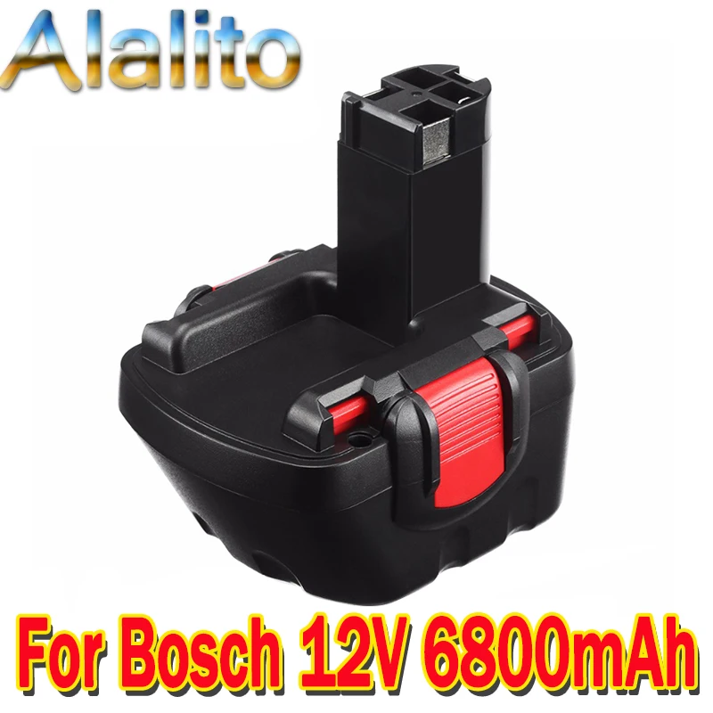 6800 мАч 12 В литий-ионный аккумулятор BAT043 Аккумуляторная батарея: для BOSCH GSR VE-2 GSB PSB
