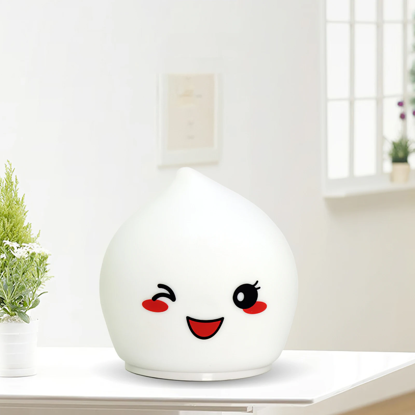

Night Lights Portable Table Lamp Multi-color Bedside Lamp Handed Durable Night Lamp Bright Handed Lamp for Indoor Bedroom Desk
