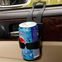 new black universal vehicle car truck door mount drink bottle cup holder stand portable outdoor drink food holder