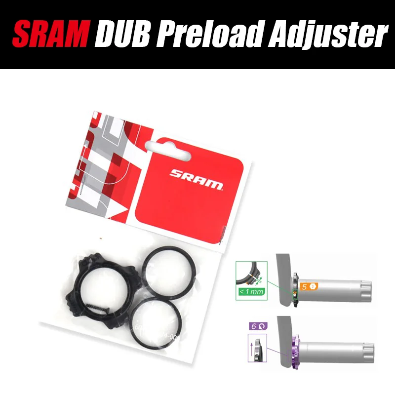 Комплект регулятора предварительного нагрузки SRAM DUB BB для SX/NX/GX/X01/XX1 EAGLE
