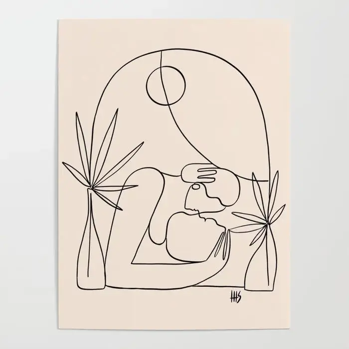 Модульная Картина на холсте с богатым воображением картины для домашнего декора