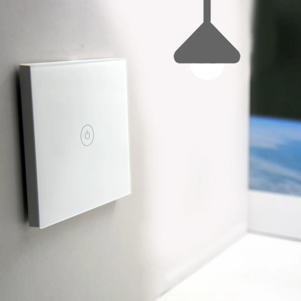 Lonsonho, 2 способа, умный Wifi переключатель, ЕС, 220 В, Tuya, приложение Smart Life, беспроводной пульт дистанционного управления, светильник, панель, Настенные переключатели, Alexa, Google Home