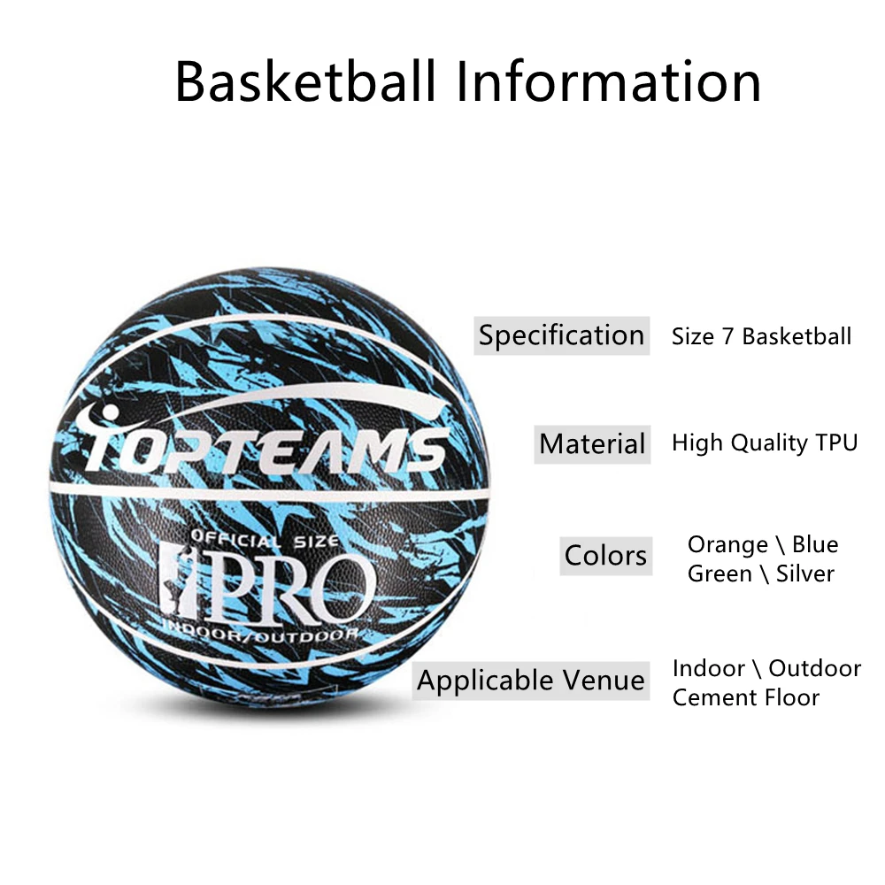 

Basketball Ball Leather Feel Outdoor Indoor Adult Game Size 7 Basketball baloncesto