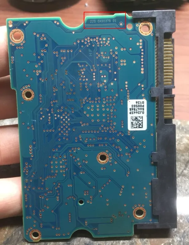 

Hard Drive Disk Data Recovery PCB Board 220 0A90379 01 for Hitachi 3.5 HUS724040ALA640 SATA HDD Repair