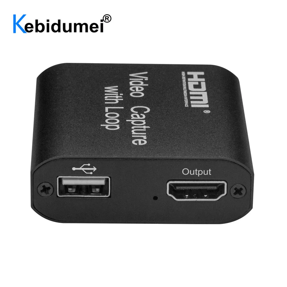 4K USB 2 0 Карта видеозахвата совместимому с HDMI 1080P захвата телефона PS4 игра Запись