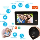 Умный видеодомофон Tuya, камера с монитором 4,3 дюйма, Wi-Fi, HD1080P, ночным видением, пассивным инфракрасным датчиком движения, управлением через приложение, для домашней безопасности