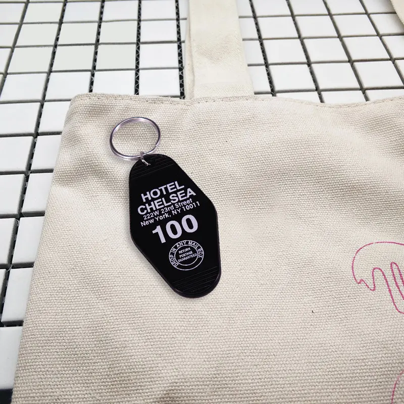 Отель Челси комната 100 брелок секс пистолеты фанат панк Рок ключ бирка|Брелоки| |