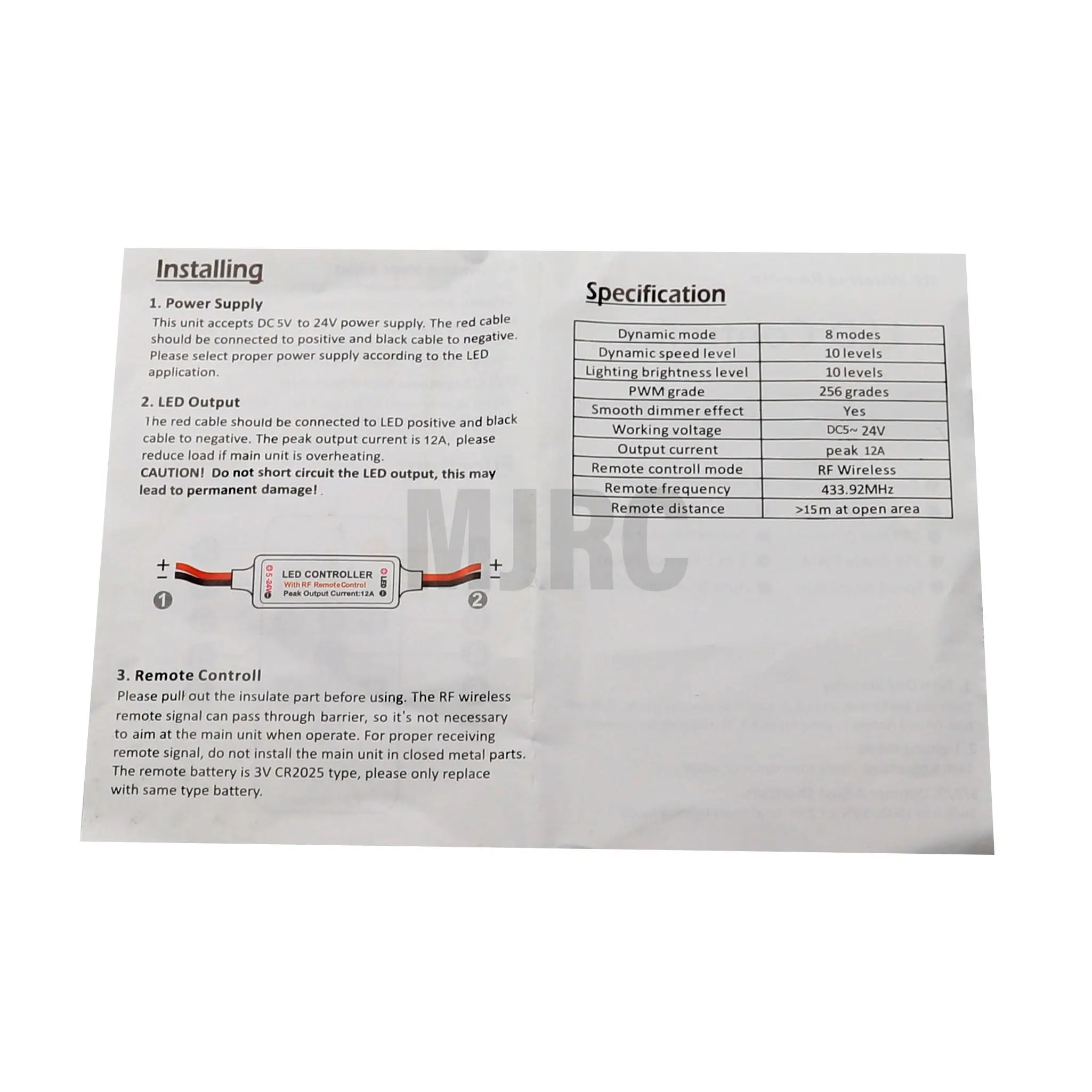 мини светодиодный регулято