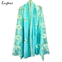 2021 fashion embroidery cotton scarf for muslim women dubai turkey india diamonds african hijab 210x110cm large shawls les 006