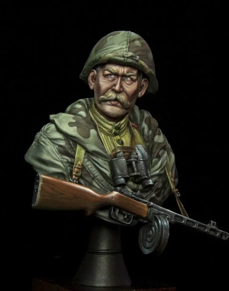 1/10 обхват груди фотоальбом разобранный неокрашенный // BUST384|Наборы для сборки