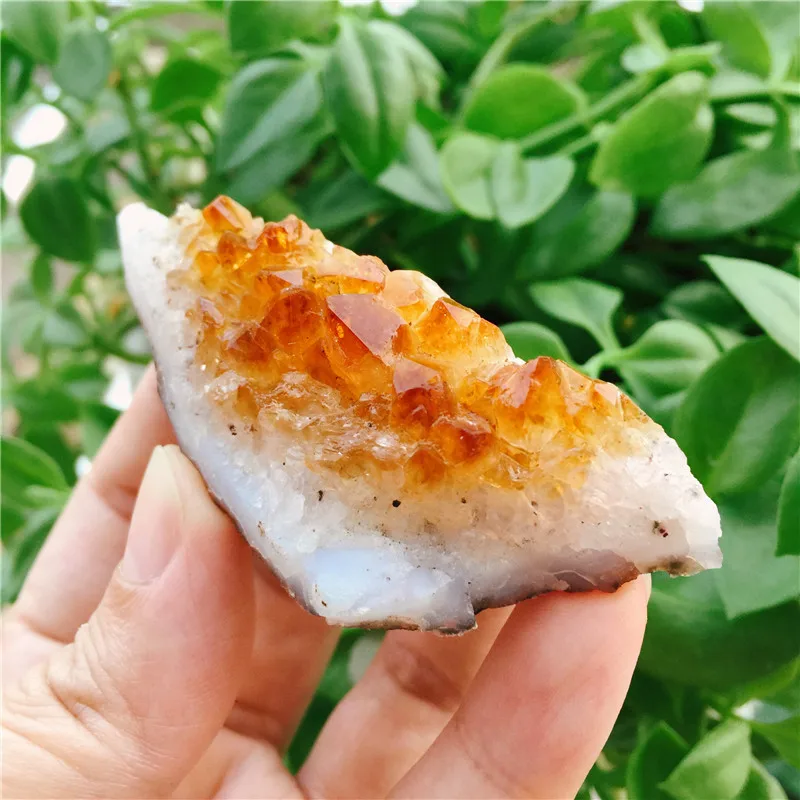 1 шт. натуральный цитрин кристалл искусственный камень минеральные камни|Камни| |