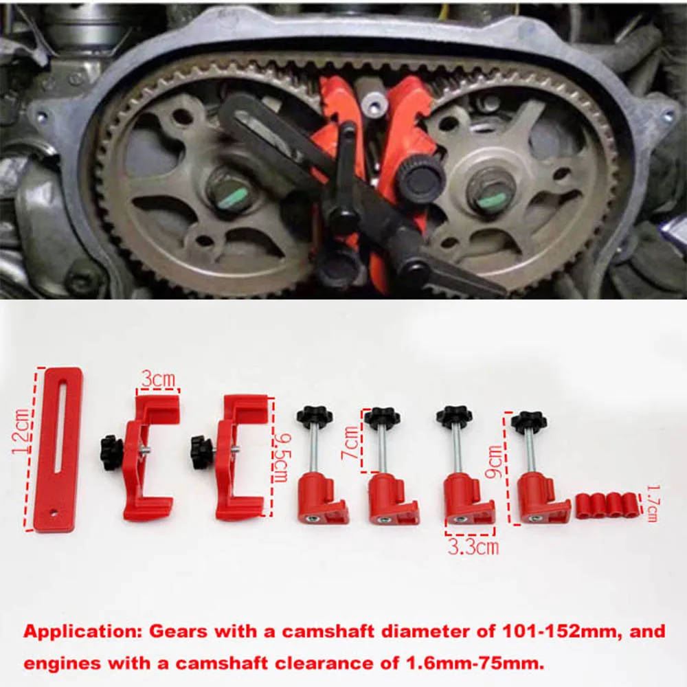 

Universal Cam Camshaft Lock Holder Car Engine Camshaft Locking Timing Tool Set Pulley Retainer
