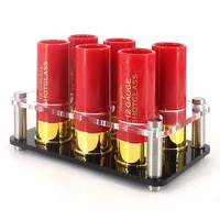 hunting shooting outdoor gift 12 gauge shotgun shell shot glasses with acrylic cup holder tray bullet shape cup rifle tactical