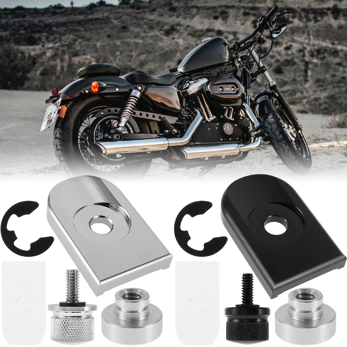 

Motorcycle Rear Seat Bolt Nut Professional Bolt Screw Nut Seat Screw Tap Aluminum Cover Nut Mounting Seat Bolt Motorcycle Parts