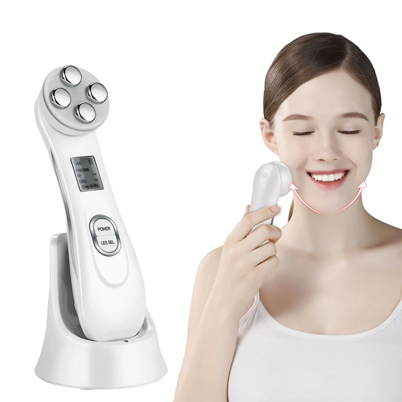 

Electroporation Skin Tightening Device Radio Frequency Firming Wrinkle Removal Relieve Fatigue Pain LED Care Smart Home Massager