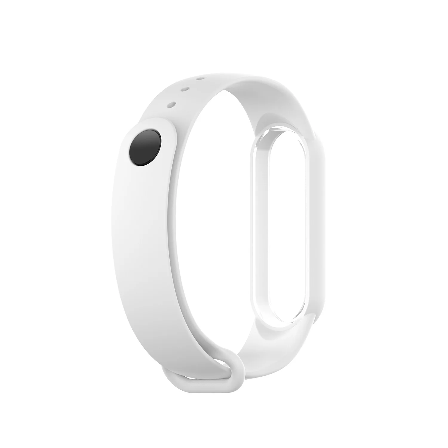 Ремешок для Xiaomi Mi Band 5 спортивный ремешок мягкий силиконовый наручных часов рамка