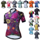 Женская веломайка Weimostar 2022, женская футболка для горного велосипеда, спортивная рубашка для гоночного велосипеда, топы для дорожного велосипеда
