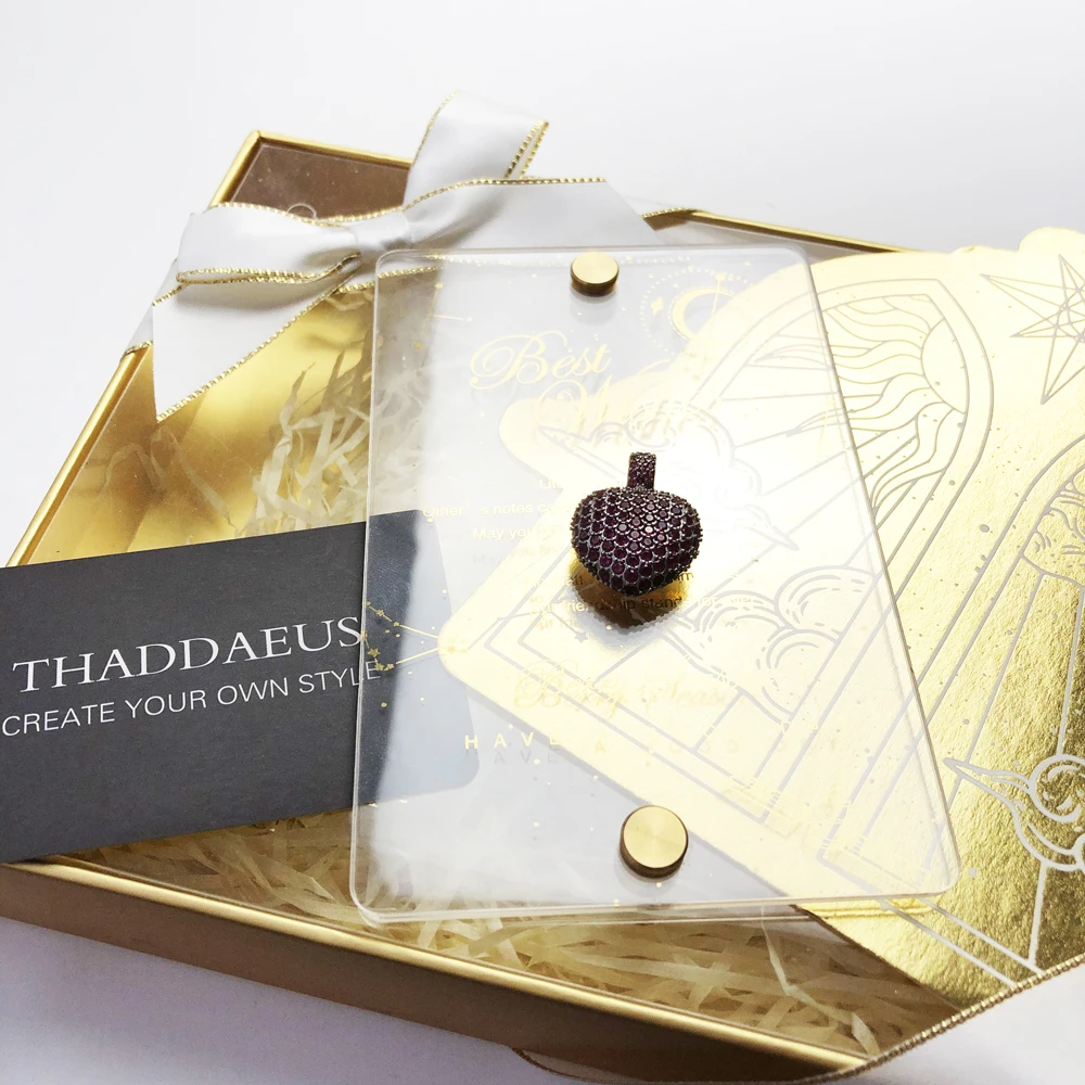 

Pendant Red CZ Heart,2020 Spring Brand Fashion Romantic Jewelry Europe Style Bijoux Necklace Accessories Gift For Soul Woman