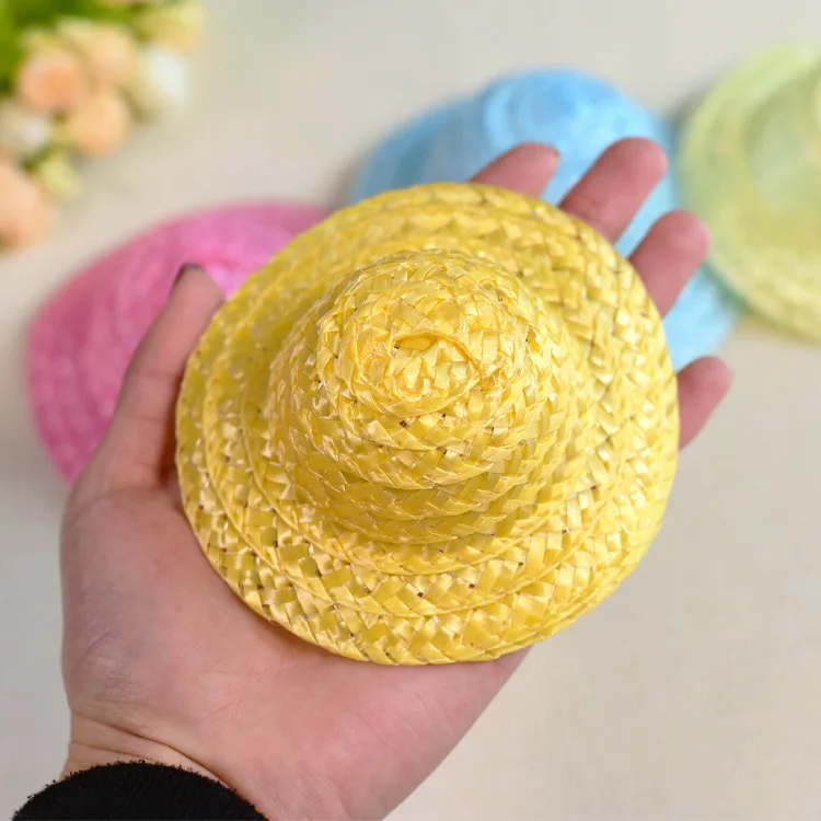 Декоративные настенные Подвески сделай сам в виде соломенной шляпы для