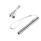 Медицинский ручной светильник, USB Перезаряжаемый мини-фонарик для медсестры, светодиодный фонарик + зажим из нержавеющей стали, качественный и профессиональный