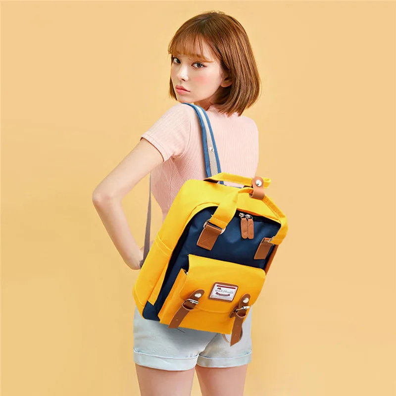 School Backpacks For Teenagers High Quality Women Waterproof Mum Bag Multi-function Backpack Wild Large Capacity E7